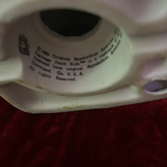 Cabbage Patch Baby Night Light; Perf Working Order; Porcelain, elec cord/switch - Picture 8 of 11